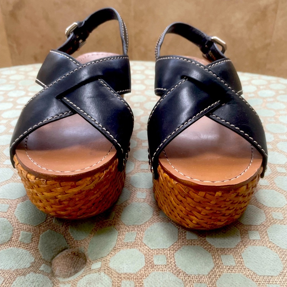 Prada wedge sandals